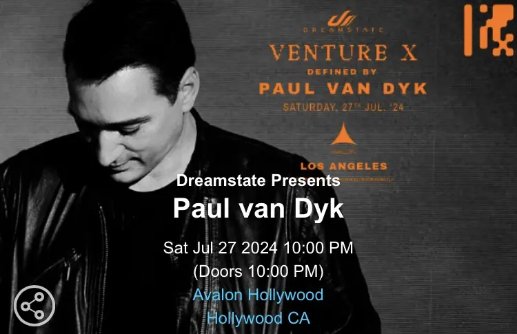 Paul van Dyk at Avalon Hollywood